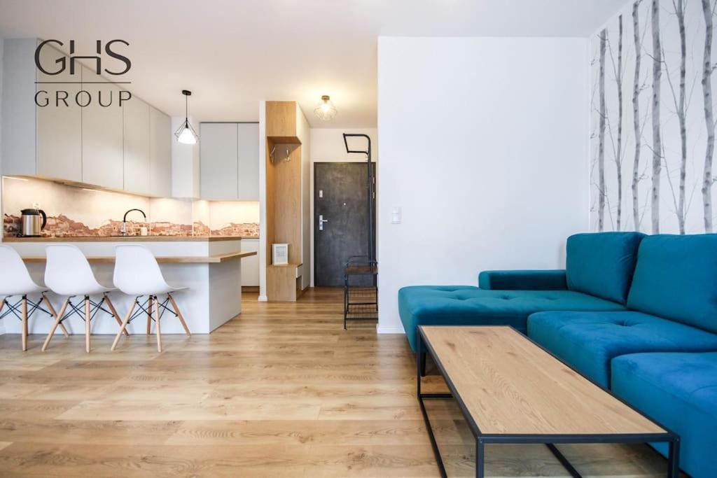Apartament W Budynku Nad Wisla, Barska 69 Krakkó Kültér fotó